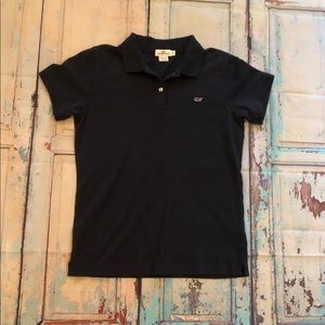 Vineyard Vines Navy Blue Polo size S